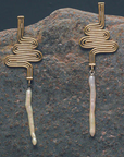 EMD Mekong  Earrings (Silver or Brass)