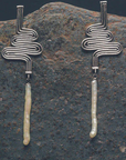 EMD Mekong  Earrings (Silver or Brass)