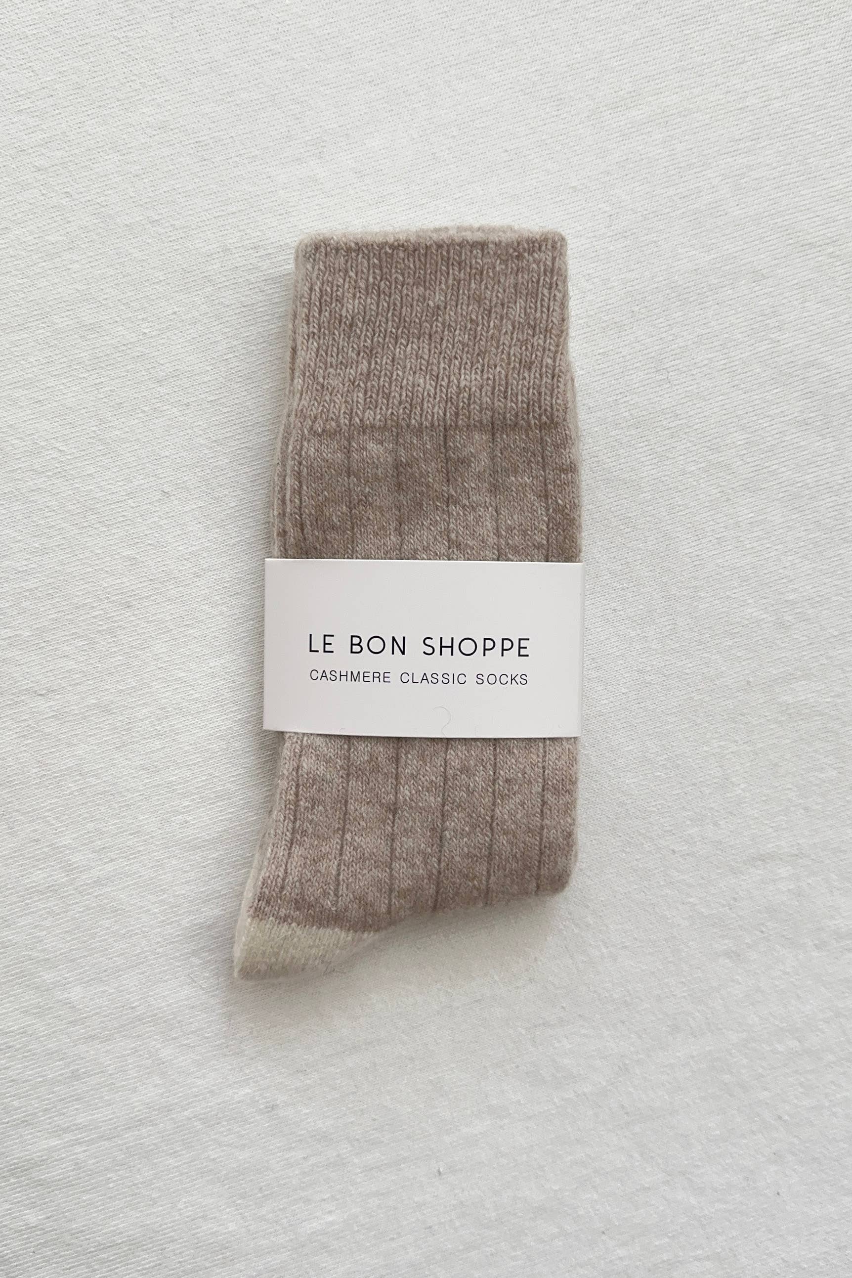 Chaussettes Classique en Cachemire Le Bon Shoppe