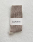 Chaussettes Classique en Cachemire Le Bon Shoppe