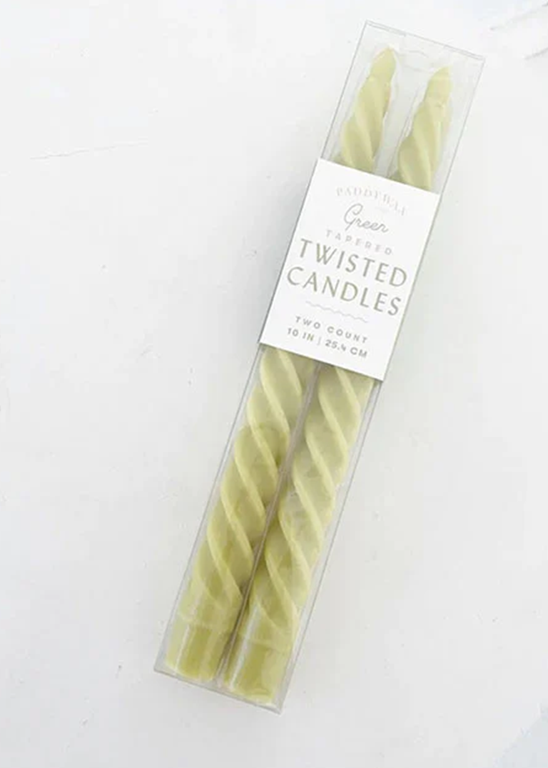 Paddywax 10&#39;&#39; Twist Candle - Set of 2 (2 colours available)