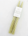 Paddywax 10'' Twist Candle - Set of 2 (2 colours available)