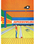 Kiblind Atelier Simon Bailly Super Bowling 12 x 17in Print