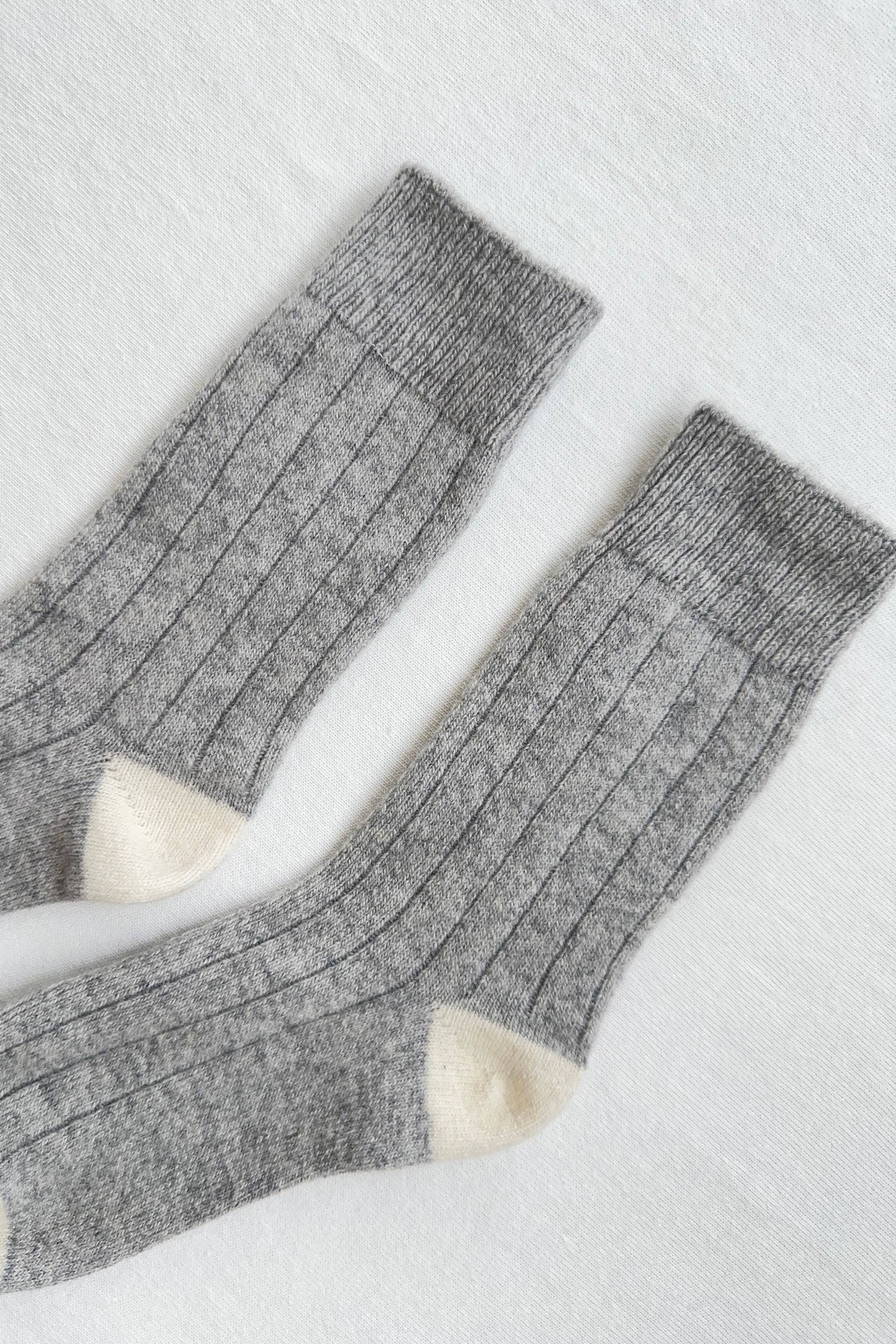 Chaussettes Classique en Cachemire Le Bon Shoppe