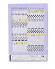 Feuille D'autocollants pour Ongles Polka Dots Deco Beauty
