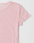 T-Shirt Pointelle Cherie Rose All Row