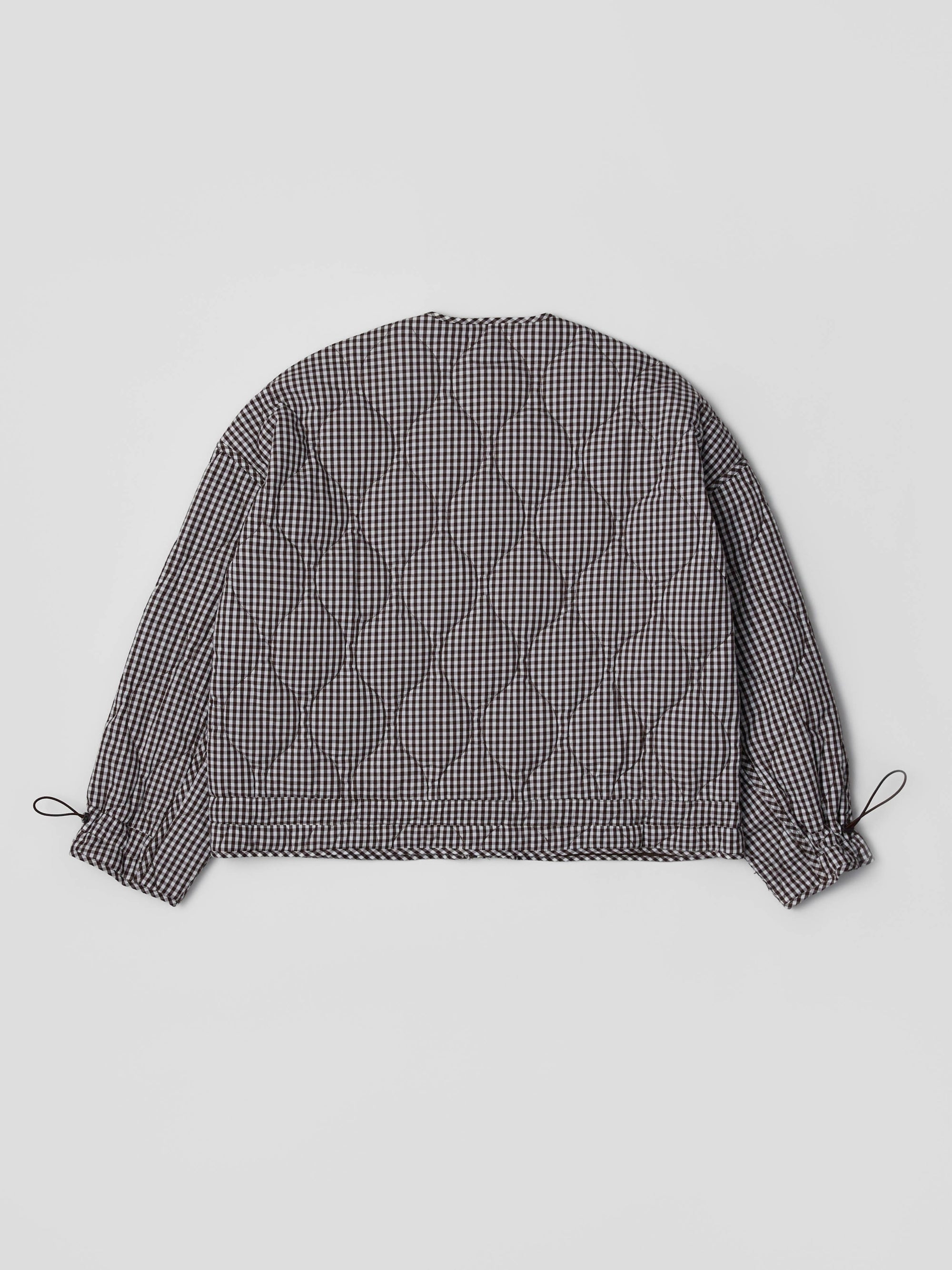 Manteau Rochelle Gingham Brun Mod Ref