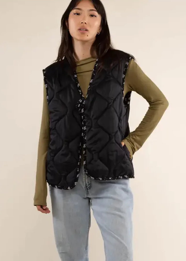 NLT Reversible Quilted Vest