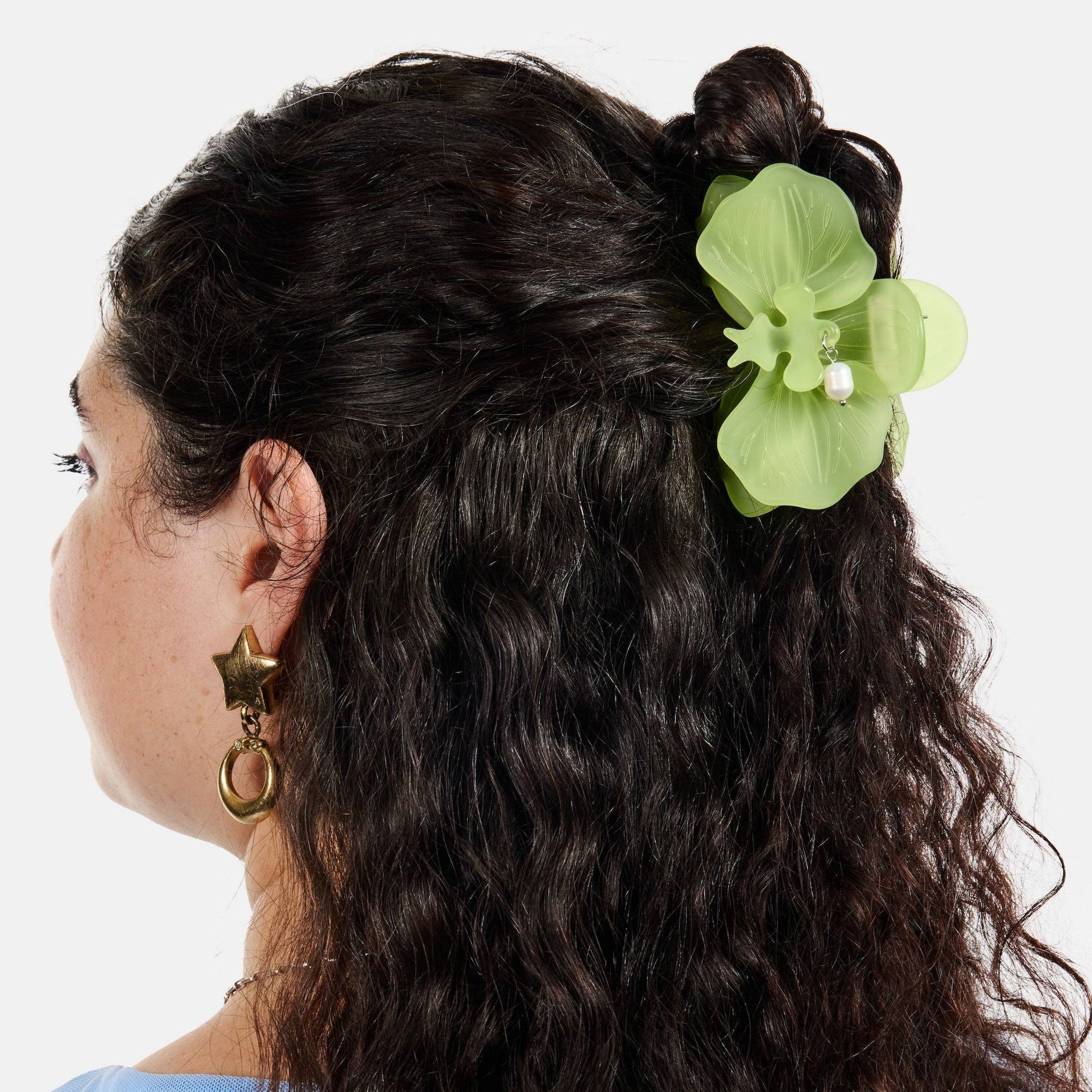 Pince Orchidée Frosted Lime Chunks