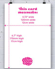 D. Shrigley Disgusting Greeting Card 