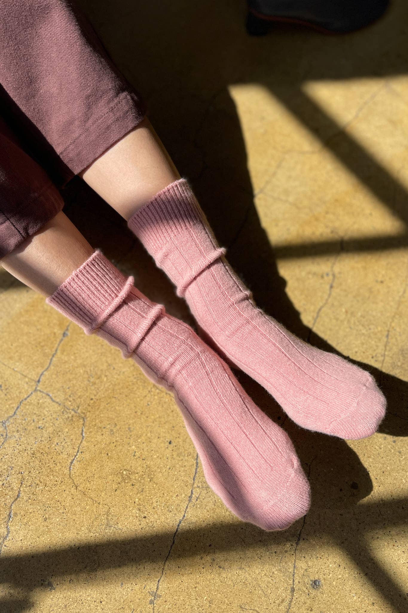 Chaussettes Classique en Cachemire Le Bon Shoppe