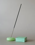 Botanica Bubble Milk Glass Incense Holder