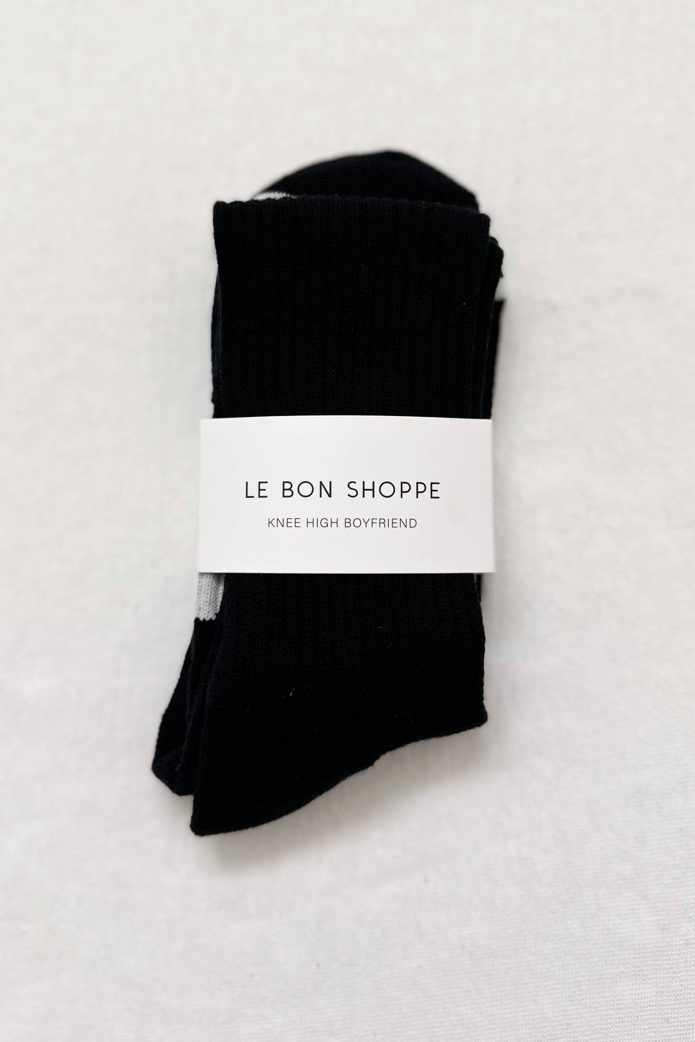 Chaussette Boyfriend Haute Le Bon Shoppe