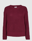 Minimum Mikala Burgundy Sweater FINAL SALE