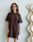 Things Between Brown and Navy Sonny Dress