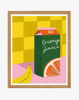 Affiche Jus d'Orange Anne-Julie Dudemaine 8x10