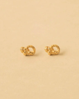 La Manufacture Little Knots Gold Earrings