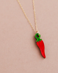 Wolf & Moon Chili Necklace