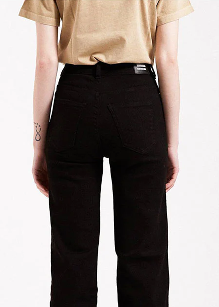 Dr Denim Black Moxy Straight Jeans FINAL SALE