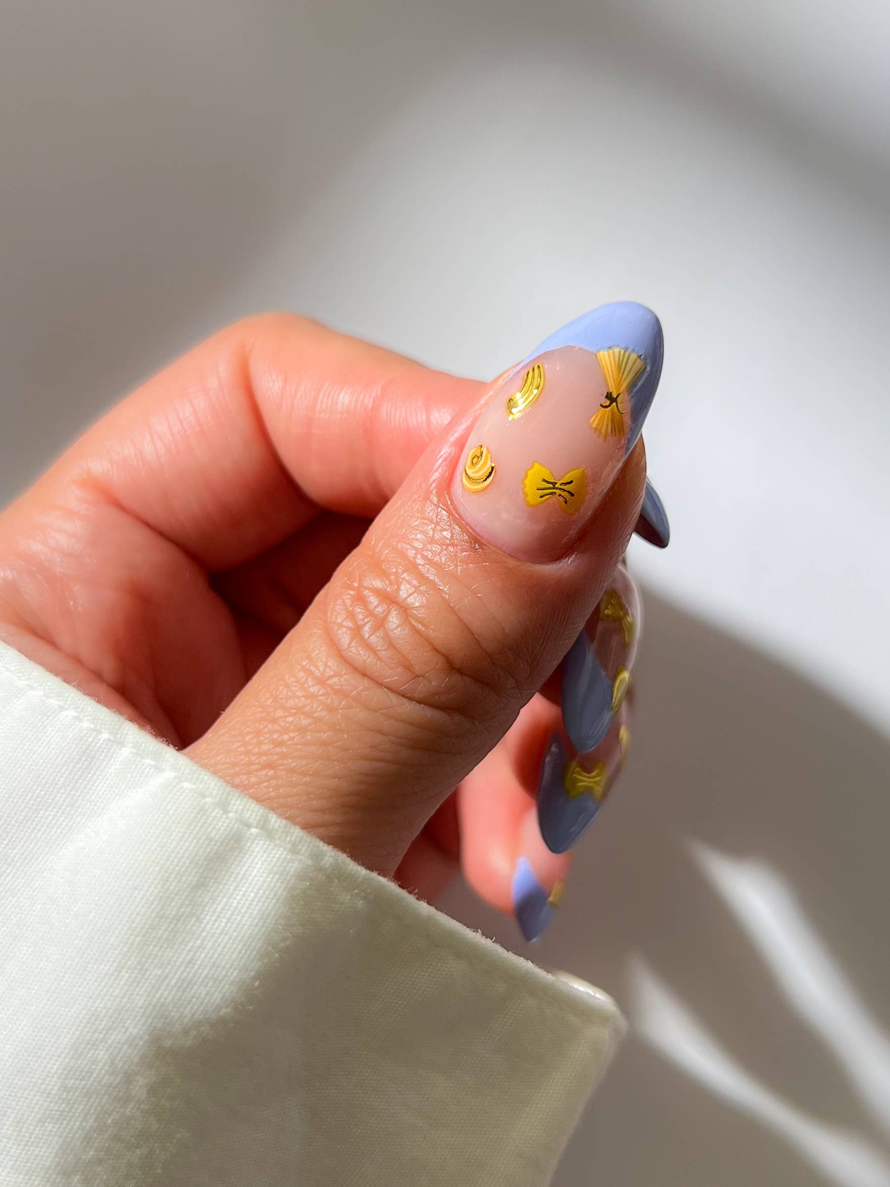 Feuille d'Autocollants pour Ongles Al Dente Deco Beauty