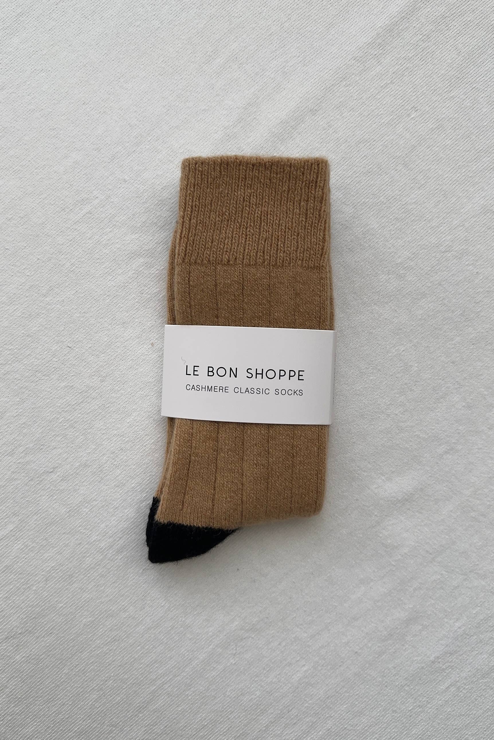 Chaussettes Classique en Cachemire Le Bon Shoppe