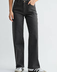 Jeans Droit Rayures Grises JBD