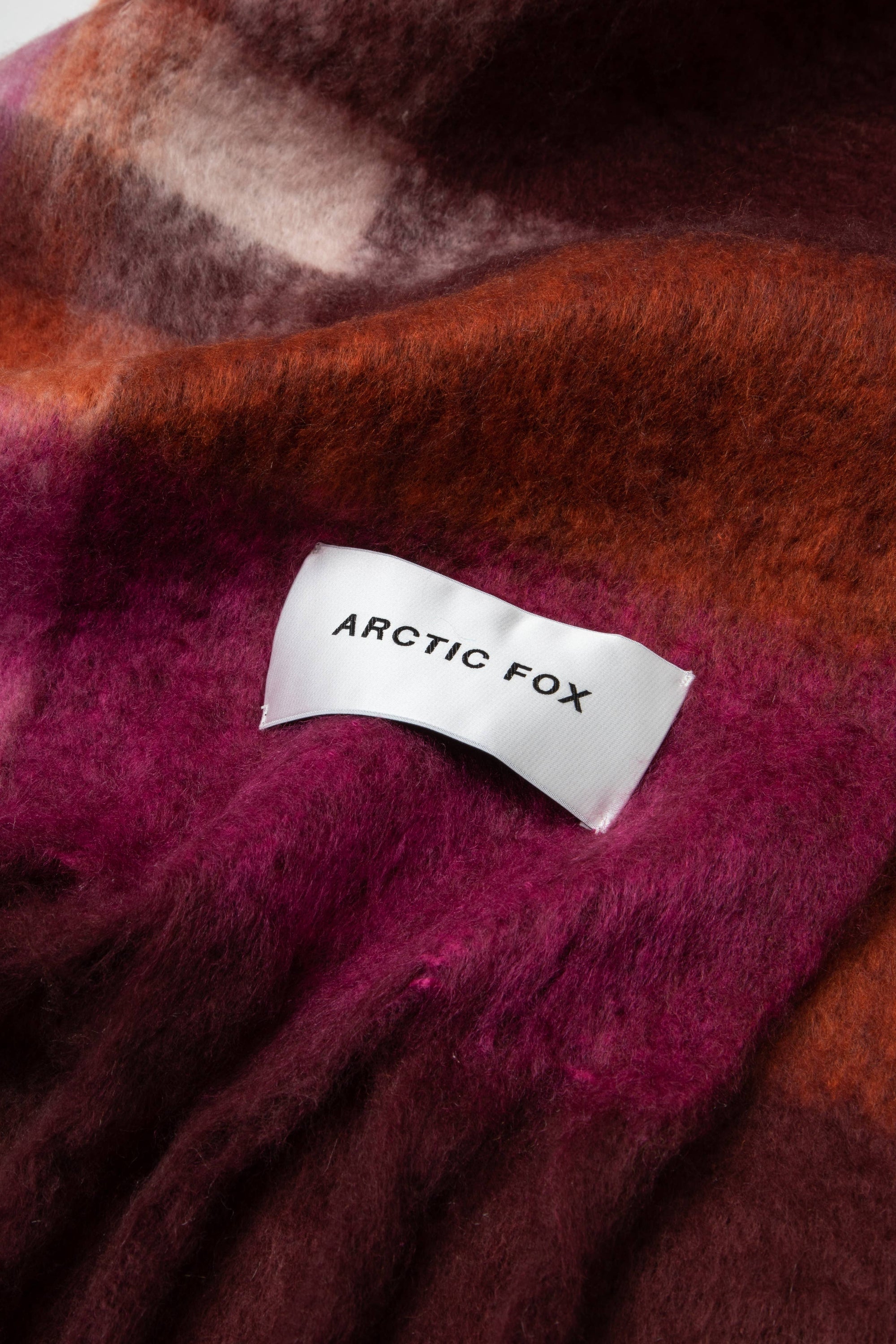 Stockholm Autumnal Fall Arctic Fox Scarf