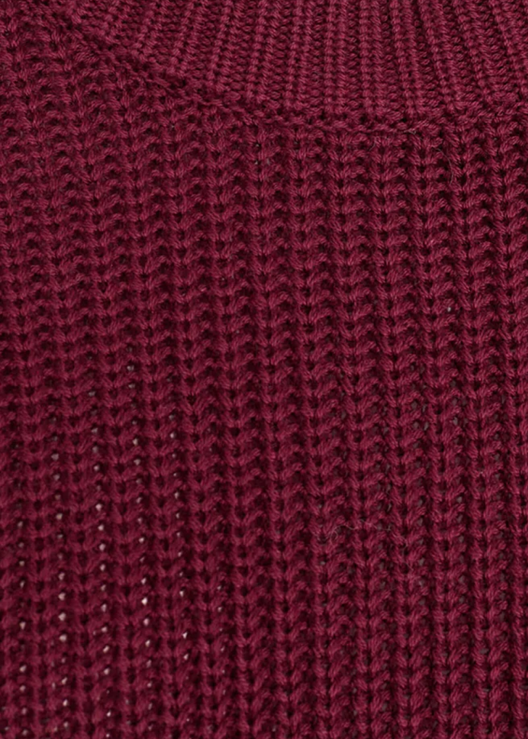 Minimum Mikala Burgundy Sweater FINAL SALE