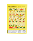 Feuille d'Autocollants pour Ongles Al Dente Deco Beauty