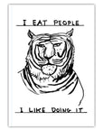 Carnet A6 I Eat People D.Shrigley