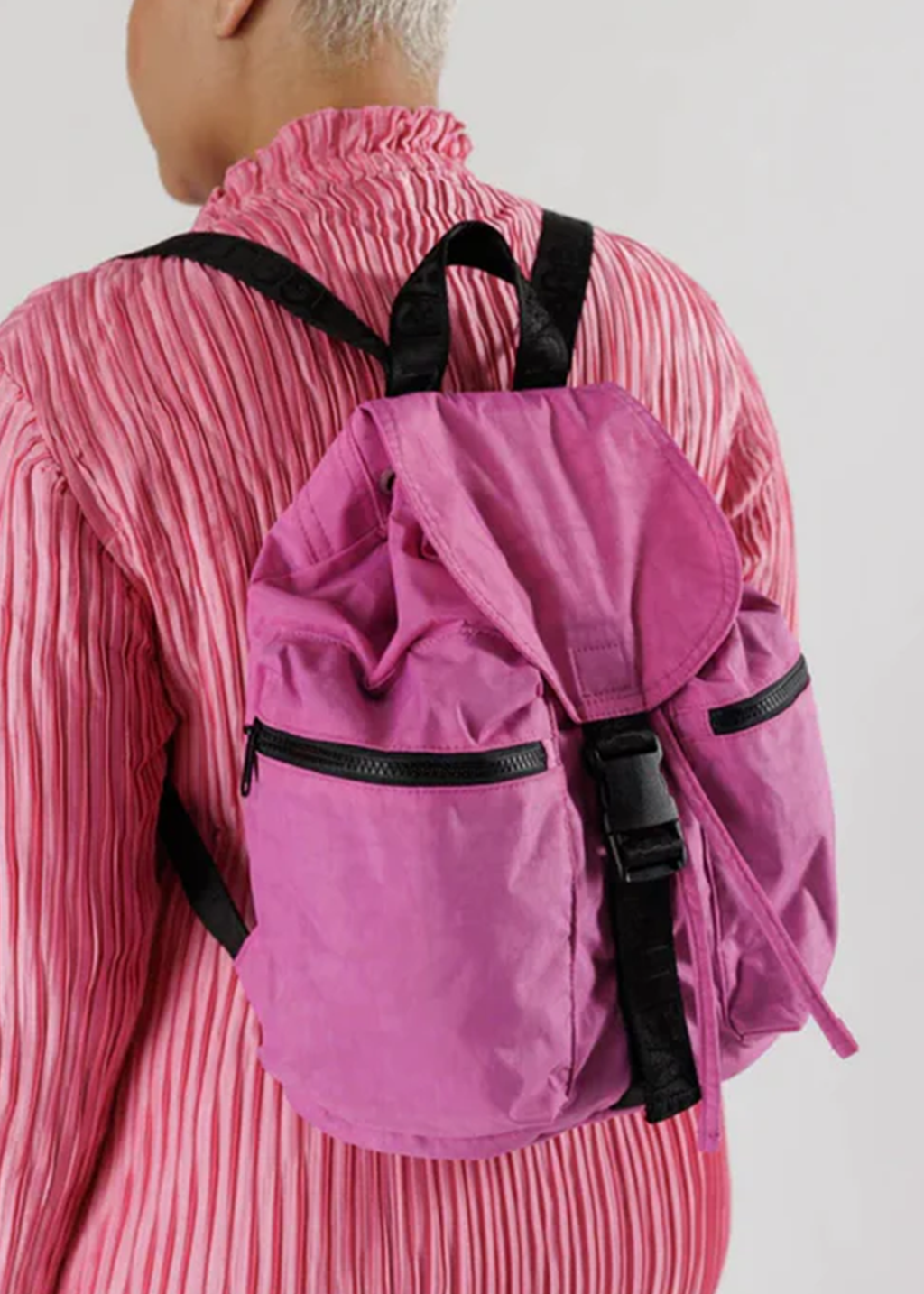 Baggu Extra Pink Sport Backpack