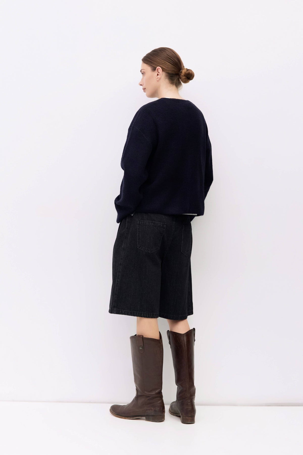 Pro Mod Cardigans Mod Ref Anabel Navy Cardigan – Ex-voto