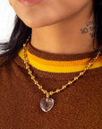 Collier Die Heart Or 18k Peter & June