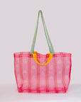 Ban.do Striped and Floral Mesh Grocery Bag