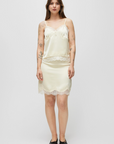 Ayla Yellow and Cream Lace Skirt Mod Ref