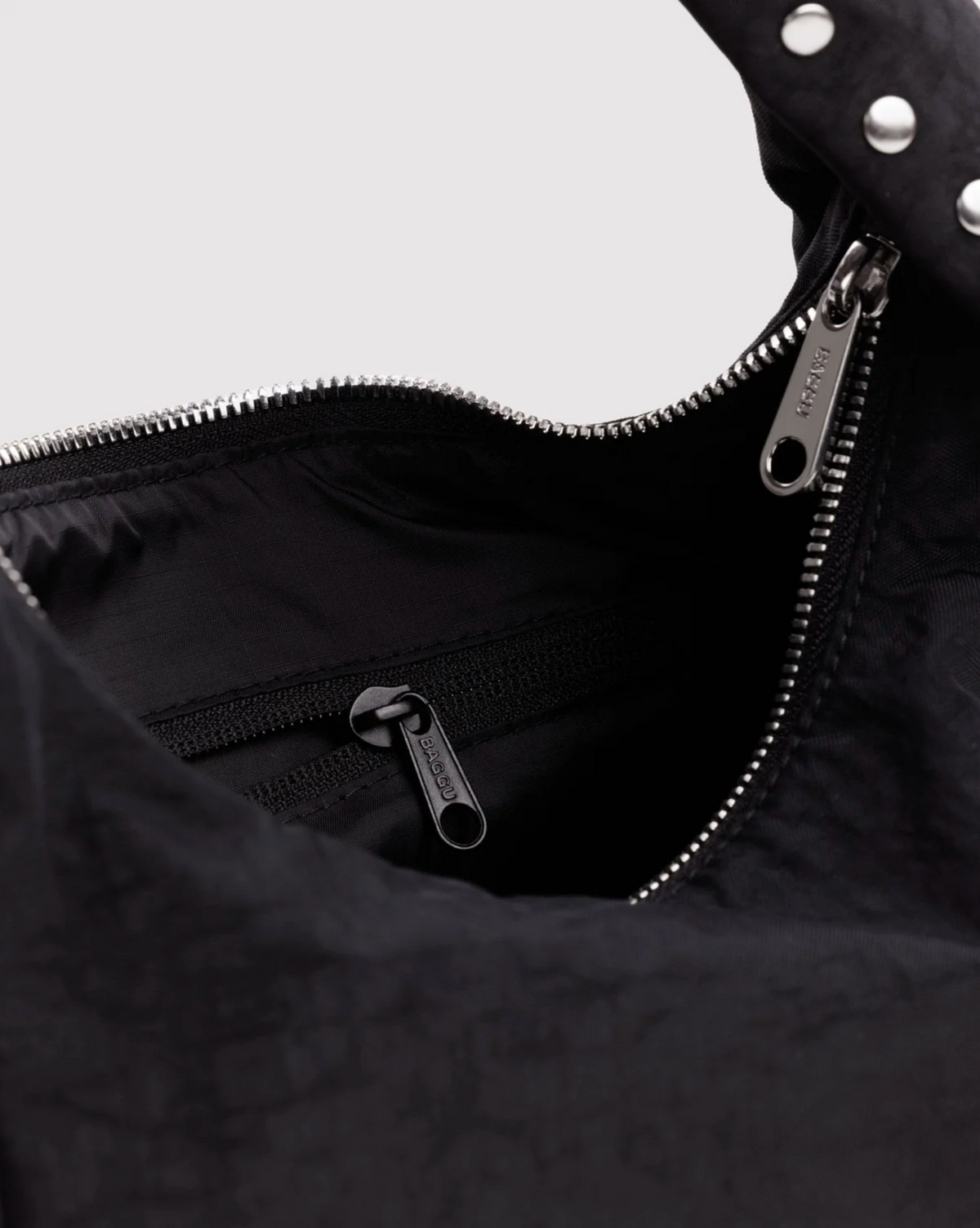 Baggu Small Meringue Bag - Black Studs