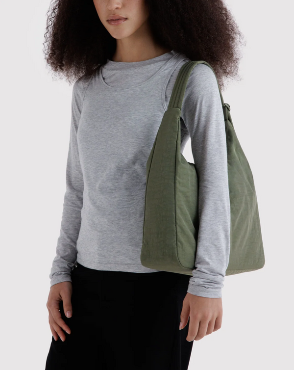 Sac d'Épaule Nylon Baggu Caper