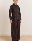 Damson Madder Erika Sirius Check Jeans