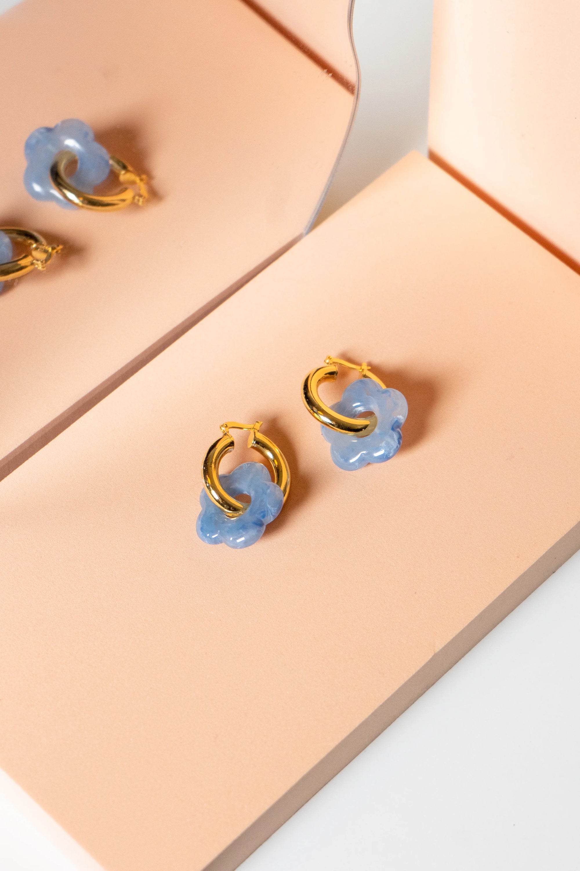 Dazy Nights Sky Earrings - 24K Gold Plated Peter and June