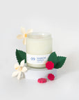 Flambette 09 Raspberry + Vanilla  Sizzling Candle 8oz