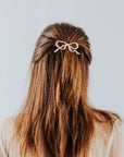 Hey Ricochet Pink Ribbon Barrette