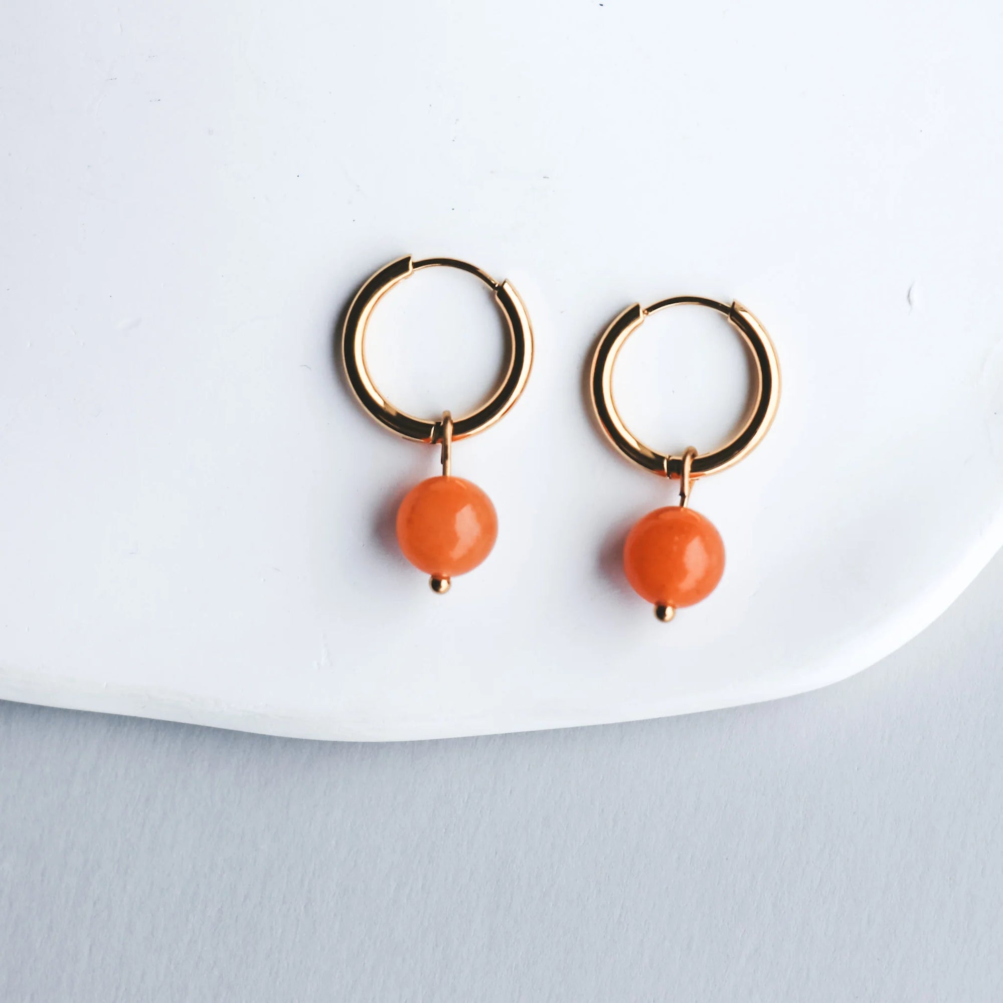 Boucles d'oreilles Roco Orange Horace