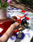 Eve Gravel Cloud Tablecloth