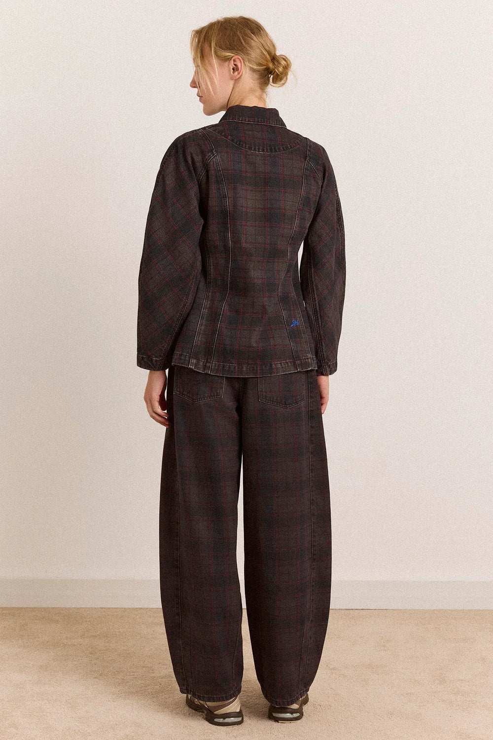 Damson Madder Erika Sirius Check Jeans
