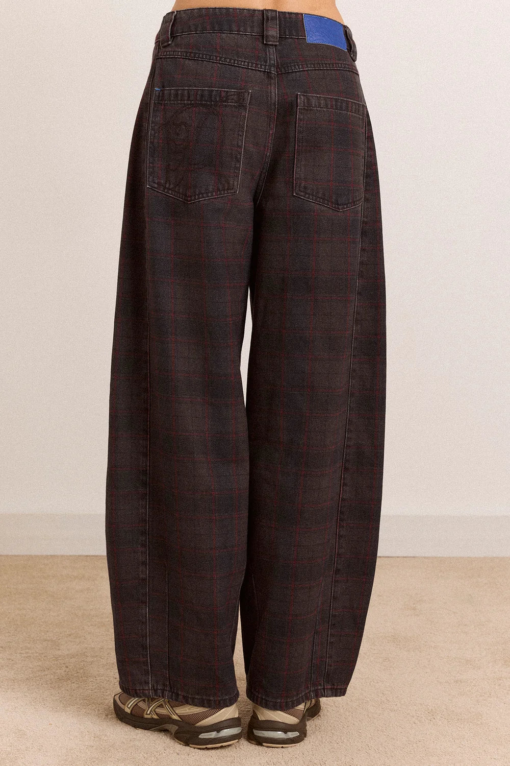 Damson Madder Erika Sirius Check Jeans