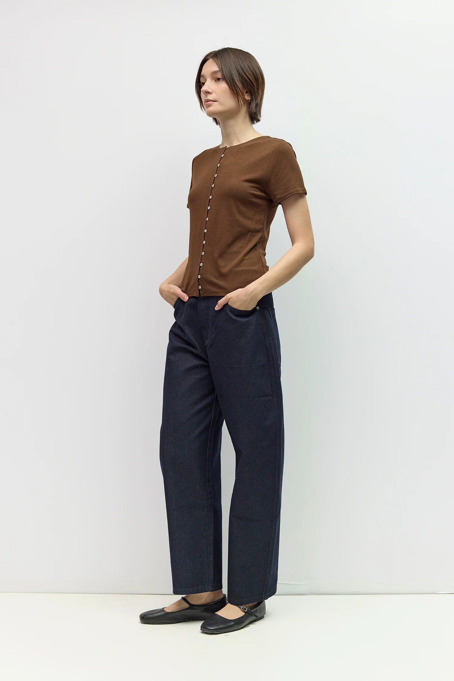 Mod Ref Lucy Brown Top