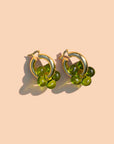 Dazy Glaze Grass Earrings - 24K Gold Plated Peter & June