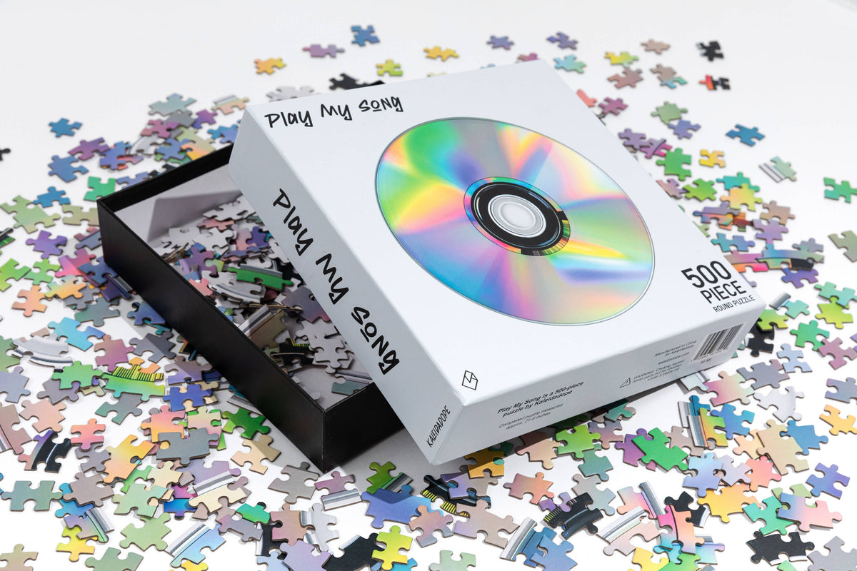 Kaleidadope 500-Piece Puzzle Play My Song Puzzle