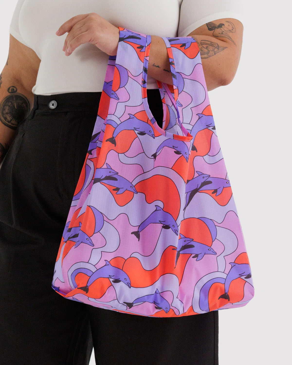 Sac Réutilisable Standard Baggu Dolphins
