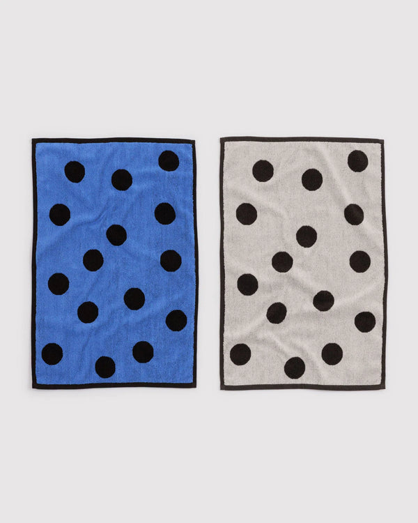 Ensemble de 2 serviettes à Mains Baggu Polka Dot Mix